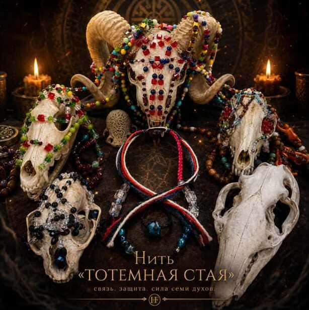 Нить «Тотемная стая»