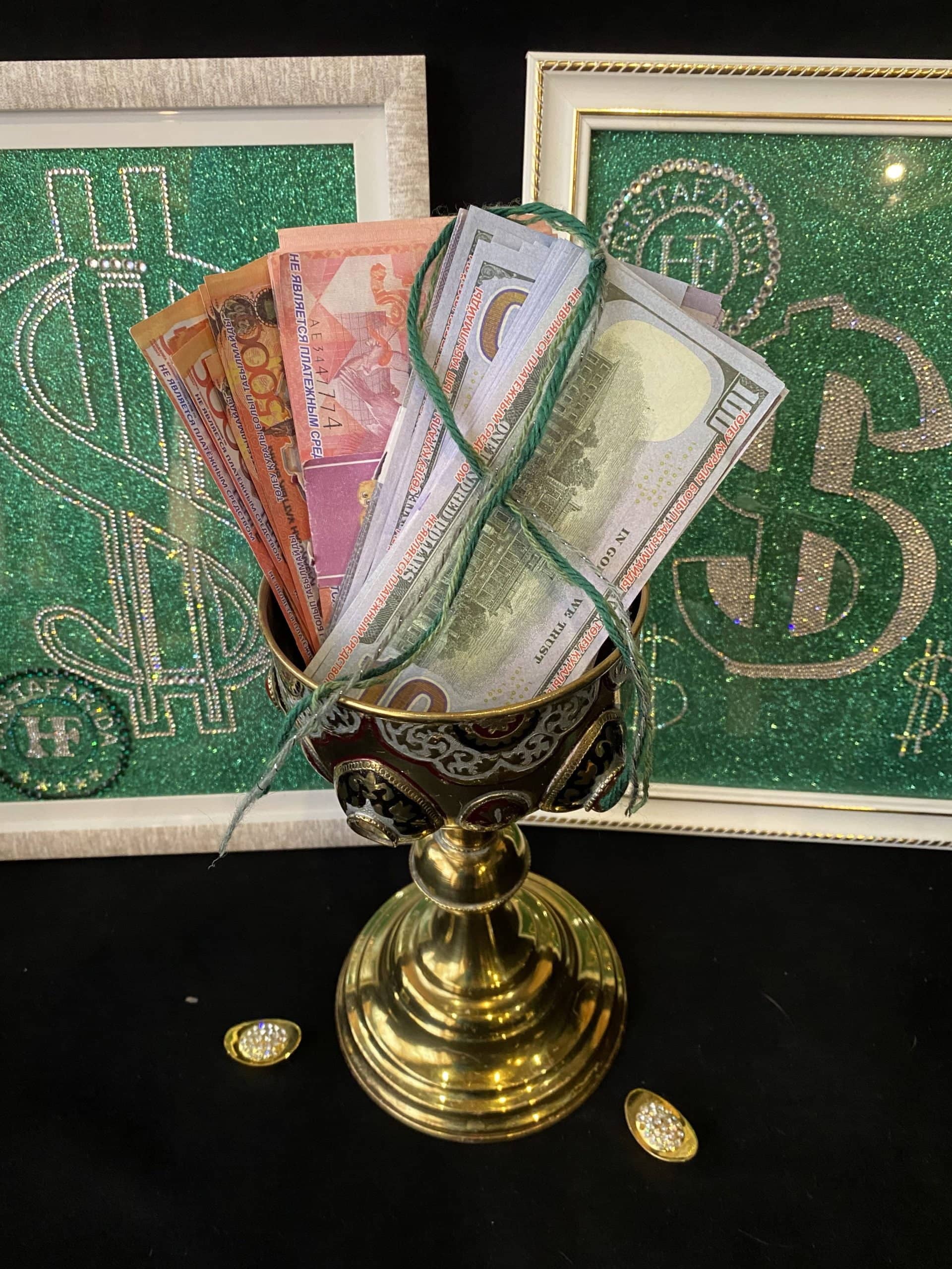 Нить Денежная тройная ХФ - 2