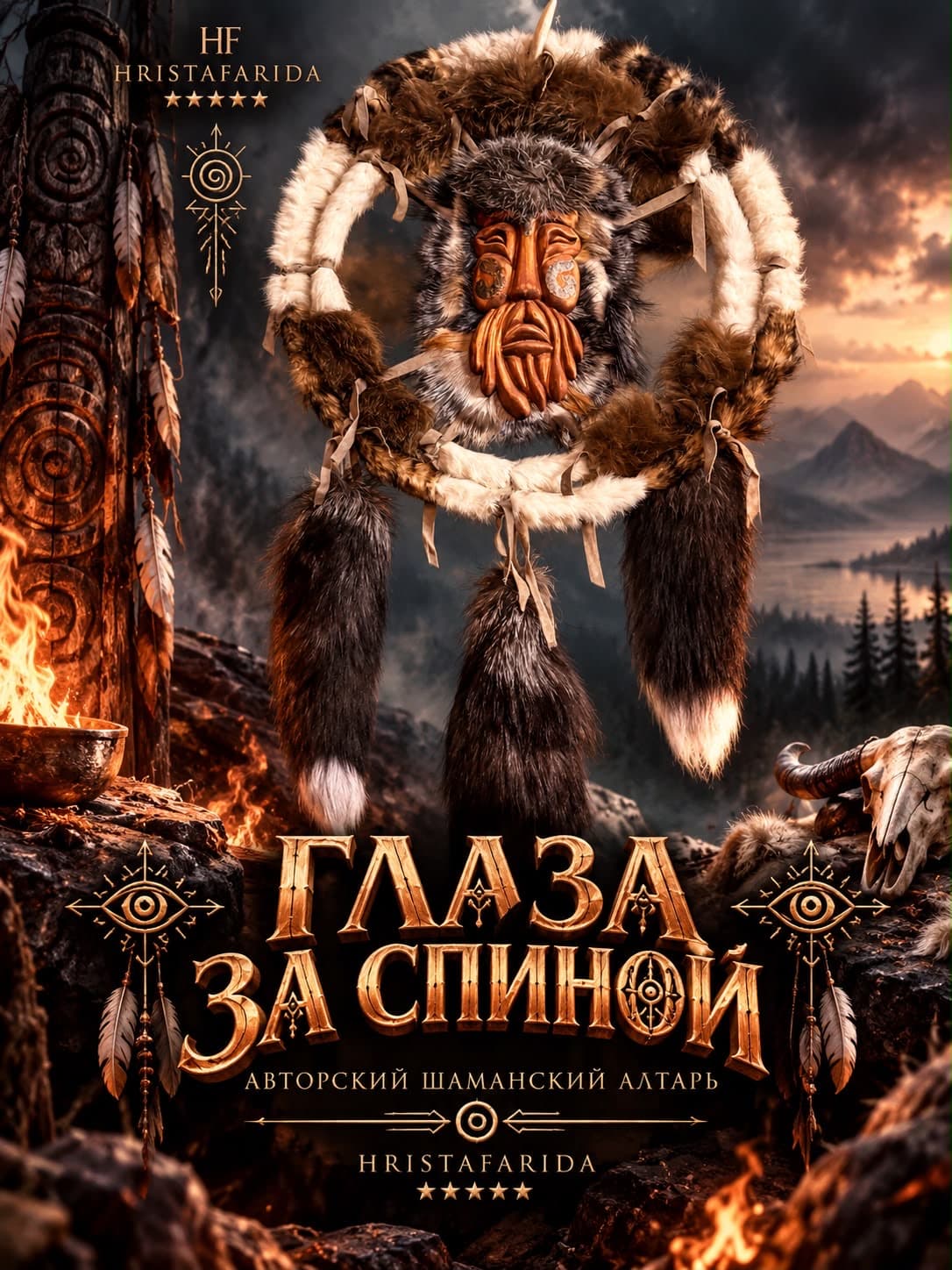 Глаза за спиной — шаманский алтарь